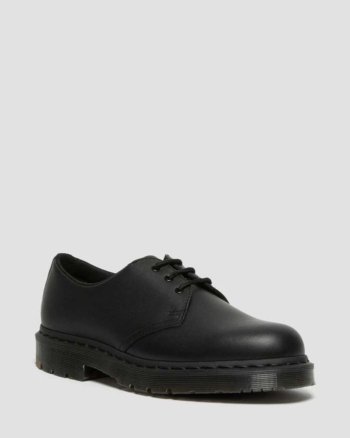 Dr Martens Oxfords Dame Svart 1461 Mono Slip Resistant 5463KJOIR